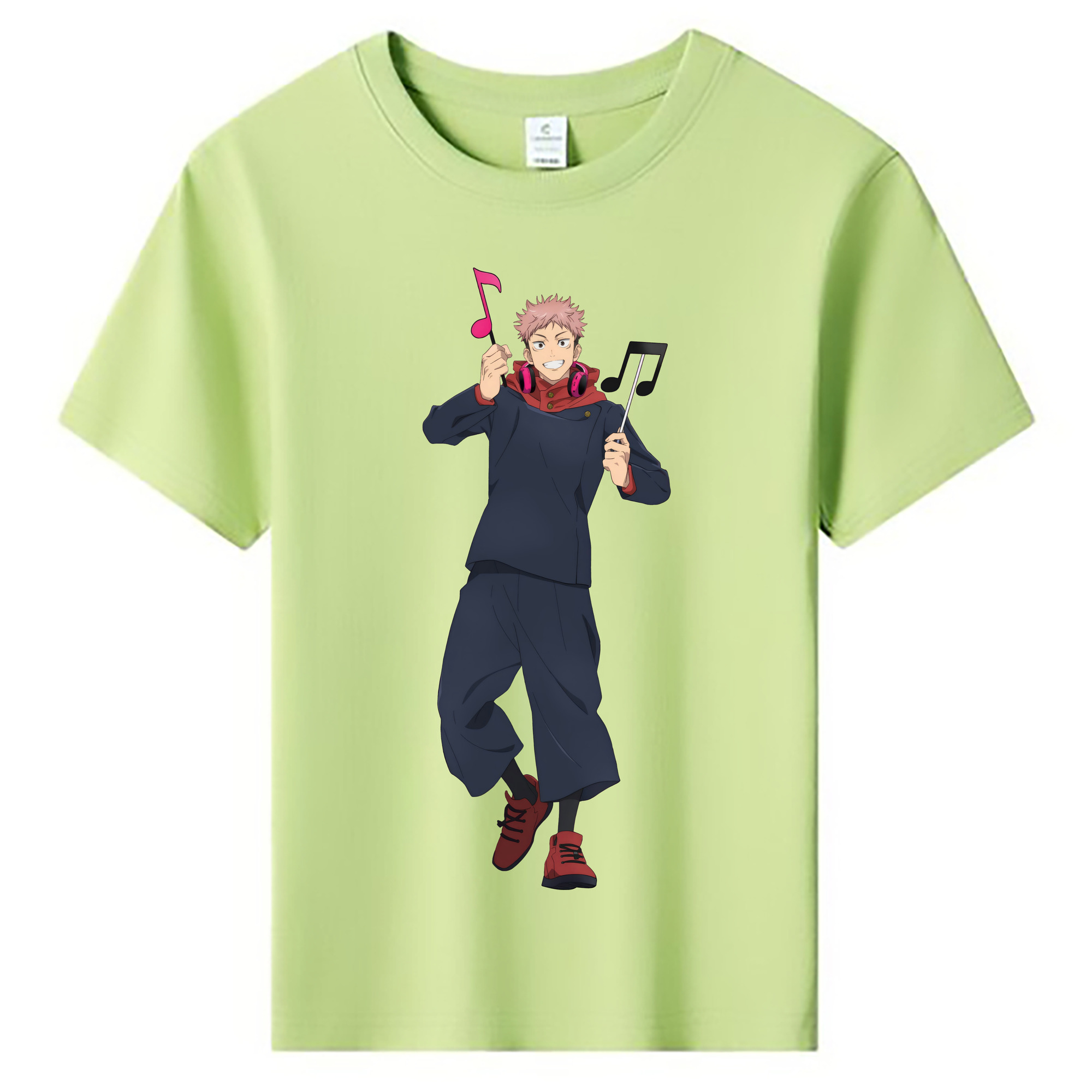 （画像用） 呪術廻戦 Jujutsu Kaisen 綿100％キッズTシャツ（フロントプリント）